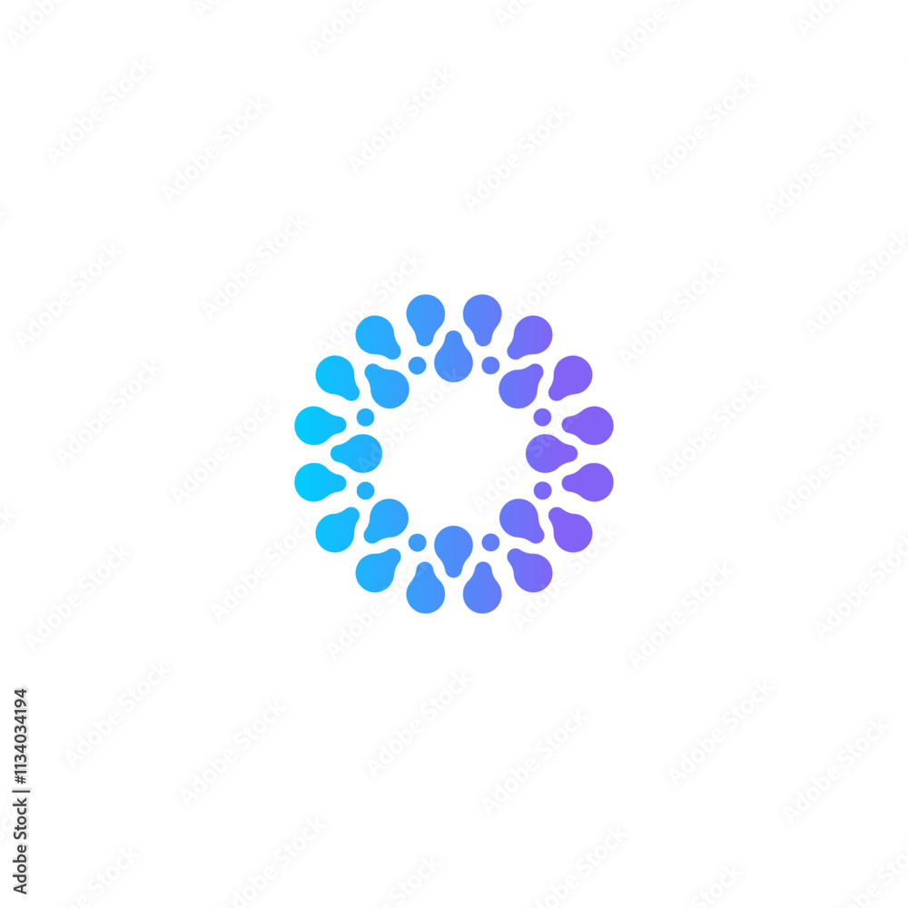 Circle abstract Connected logo Network Logo Vector. Circle abstract Connected logo Network Logo Vector.