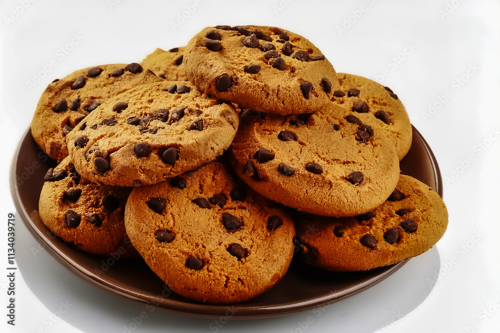 Schokoladenkekse mit Schokoladenstückchen Schokoladenkekse mit Schokoladenstückchen