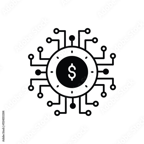 Digital Currency vector icon