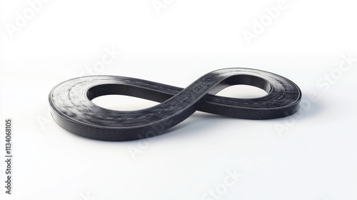 infinity road symbolizing and icon for technology and agile methodology