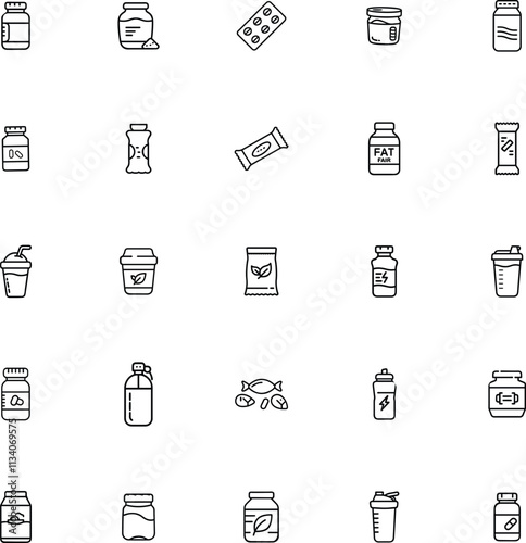 Sports Nutrition Supplements Protein, Energy Bars, and Fitness Drinks