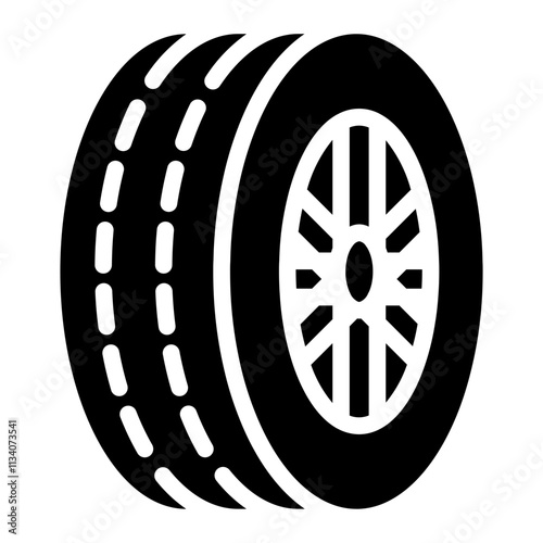 Tire car icon