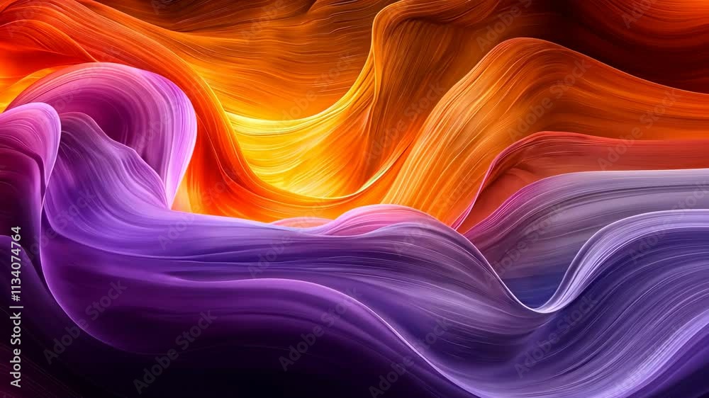 Vibrant Abstract Colorful Waves of Flowing Light and Energy Vibrant Abstract Colorful Waves of Flowing Light and Energy