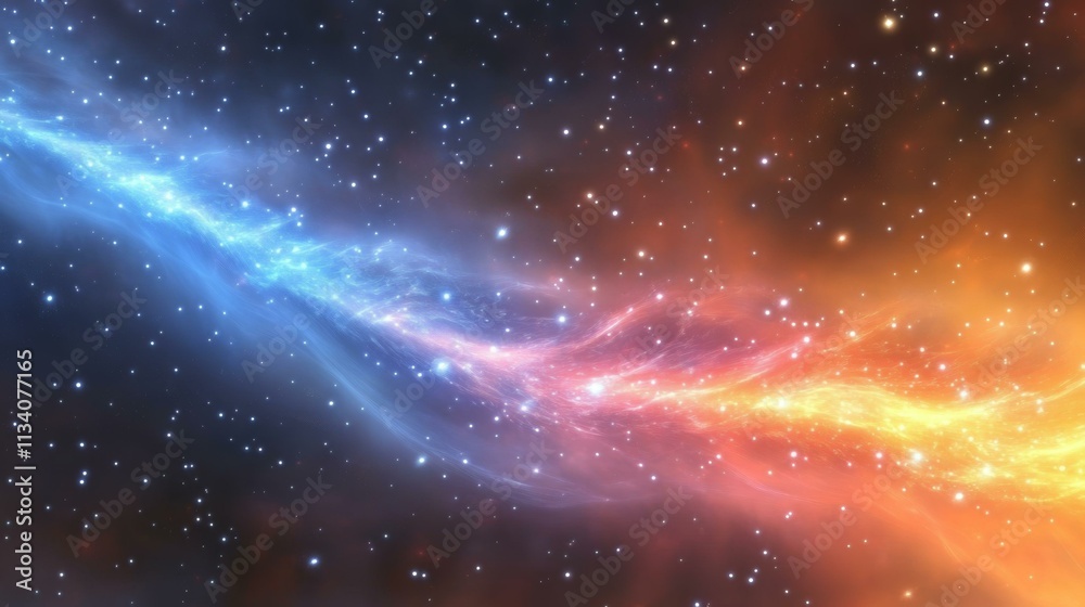Fototapeta premium Cosmic Nebulae in Space