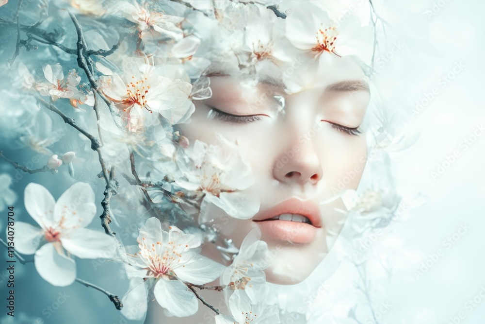 Ethereal Beauty with Blossoms and Soft Colors Ethereal Beauty with Blossoms and Soft Colors