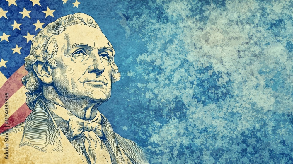 Happy president day banner for social media post Happy president day banner for social media post