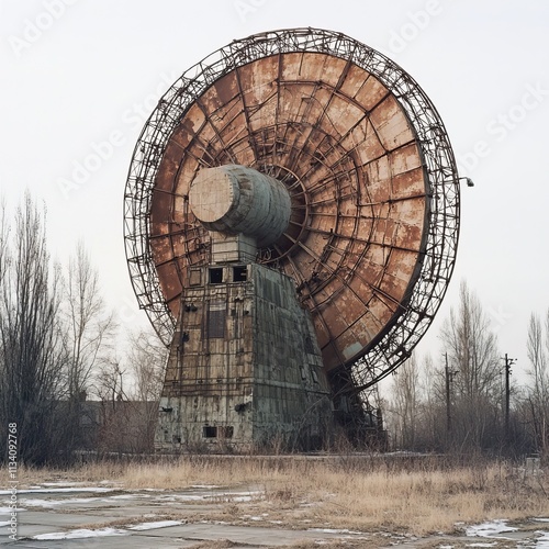 Duga: OTH radar at Chernobyl. photo