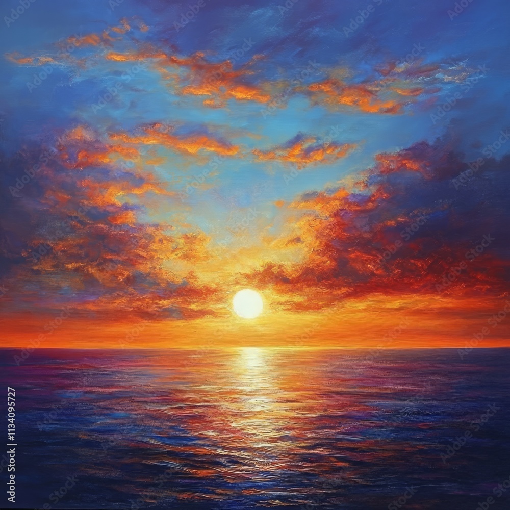 A breathtaking sunset by the water. A breathtaking sunset by the water.