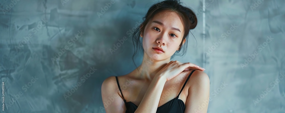 Obraz premium Portrait of a Young Woman