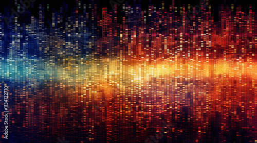 Wallpaper Mural Abstract colorful digital art with vibrant streaks of light on a dark background. A Warm and Inviting Ambiance Created by a Radiant Paintbrush on a Pastel Colored Wall

 Torontodigital.ca