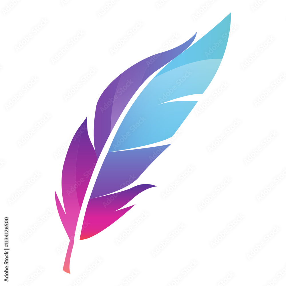 illustration of feather illustration of feather