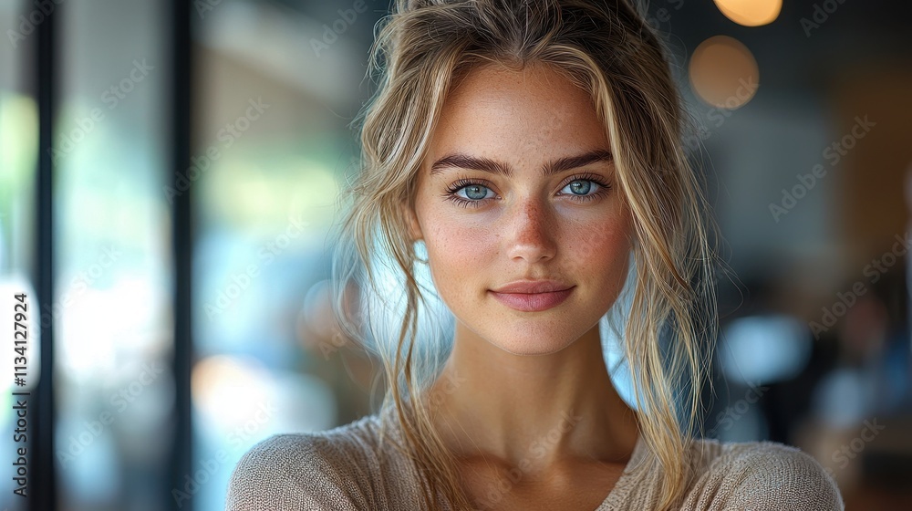 Portrait of a beautiful woman. Portrait of a beautiful woman.