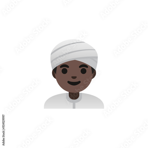 Person Wearing Turban Emoji
