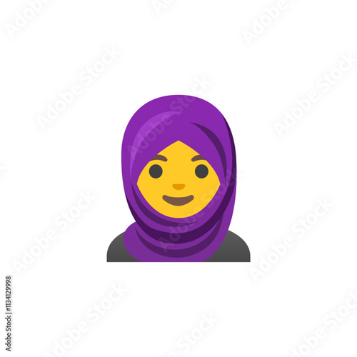 Person with Headscarf Emoji
