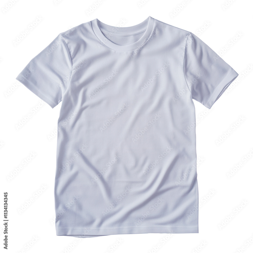 isolated white plain clothes on transparent background isolated white plain clothes on transparent background
