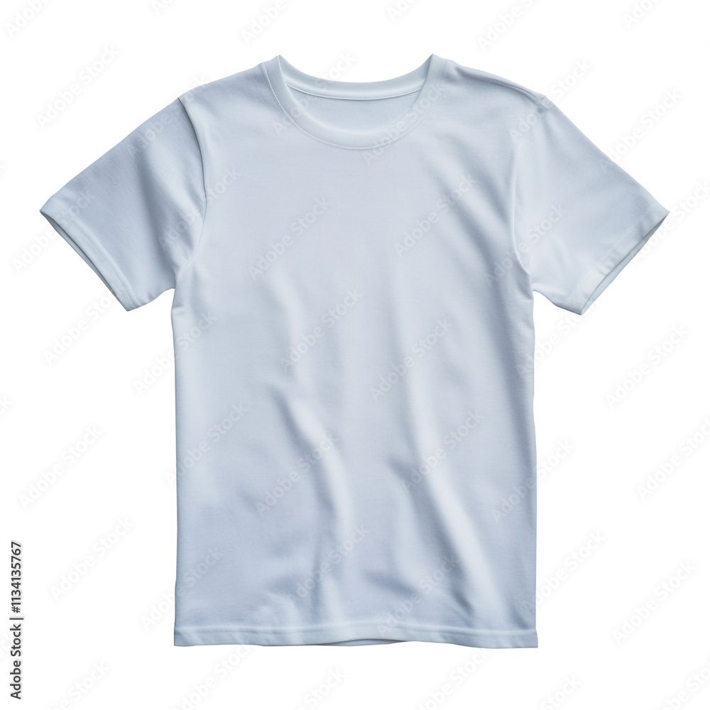 isolated white plain clothes on transparent background isolated white plain clothes on transparent background