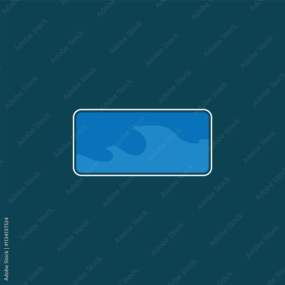 Water wave icon vector illustration design logo Water wave icon vector illustration design logo