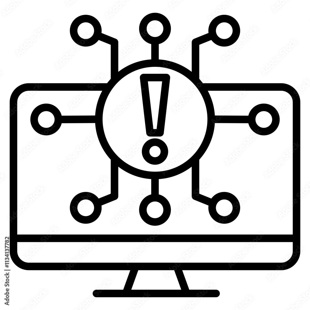 digital information single icon digital information single icon
