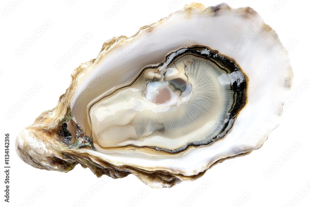 Fresh Oyster Shell Open Isolated on PNG Transparent Background Fresh Oyster Shell Open Isolated on PNG Transparent Background
