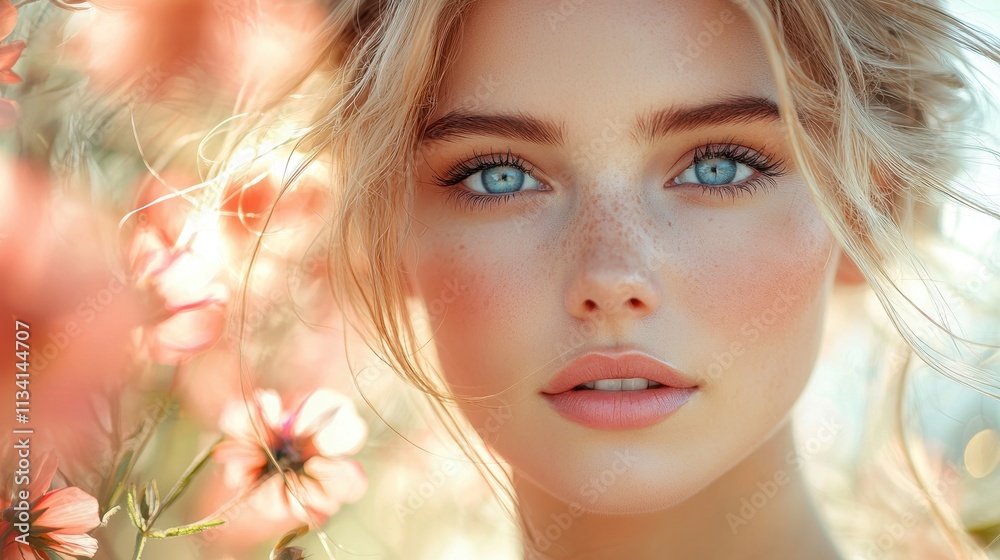 Portrait of a beautiful woman. Portrait of a beautiful woman.