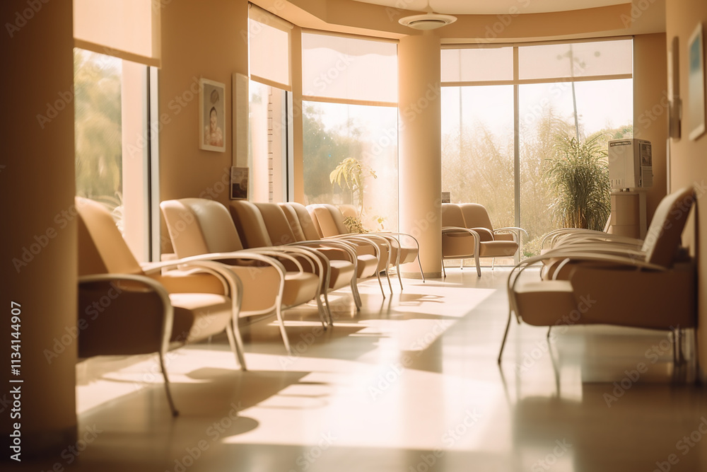 Fototapeta premium Hotel lobby with western style furniture professional photography 
