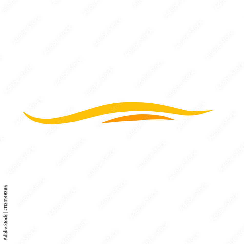 Obraz premium hand drawn colored fun lines