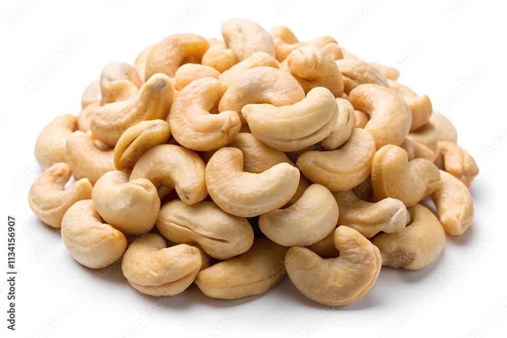 cashew nut isolated on white background cashew nut isolated on white background