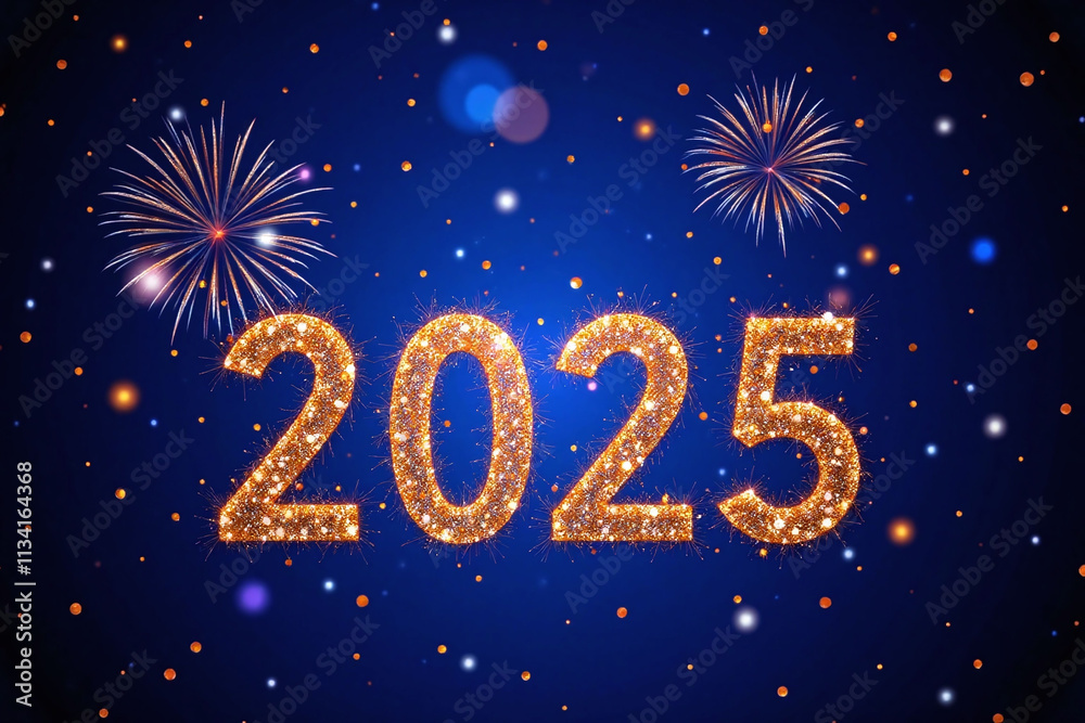 2025 celebration with confetti and fireworks 2025 celebration with confetti and fireworks