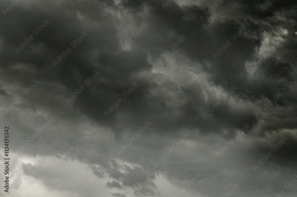 Fototapeta premium A dark and stormy sky