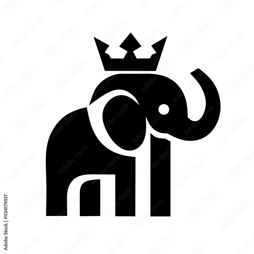 Elephant king logo