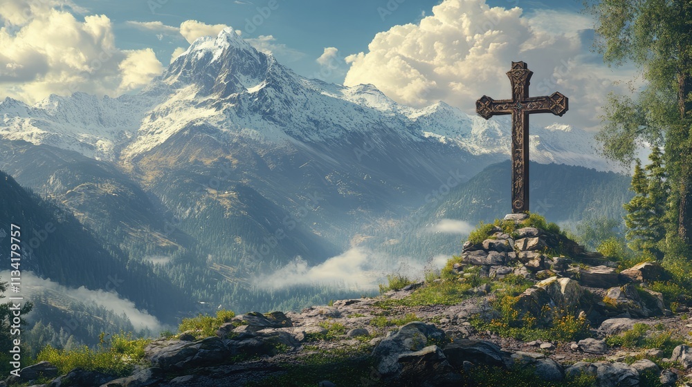 the holy cross in the mountains the holy cross in the mountains