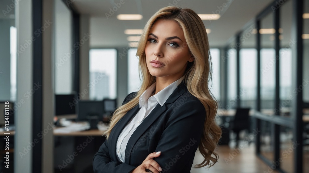 close-up of a businesswoman close-up of a businesswoman
