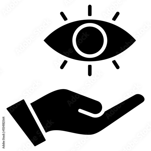 Eye Care Glyph Icon