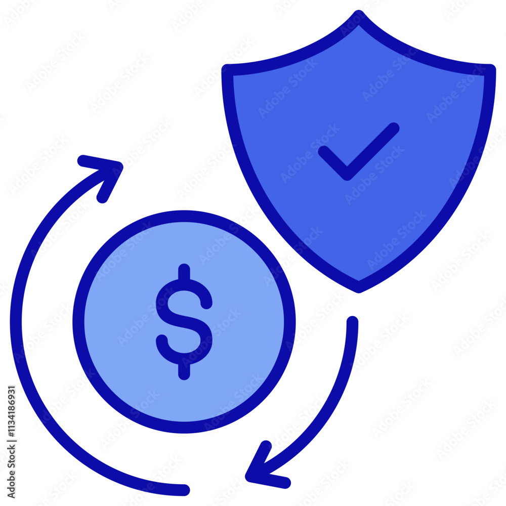 Copay Blue Color Icon Copay Blue Color Icon