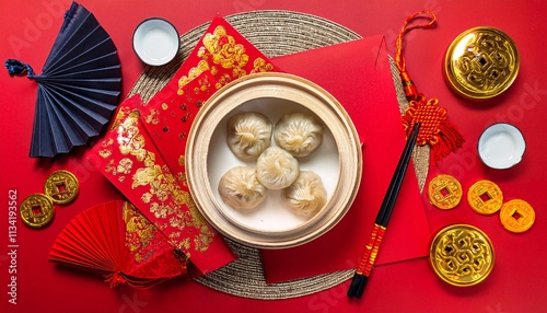 Wallpaper Mural Festive Chinese New Year decorations adorn homes and businesses Torontodigital.ca