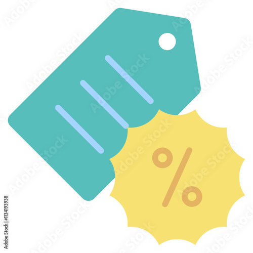 Discount Flat Icon