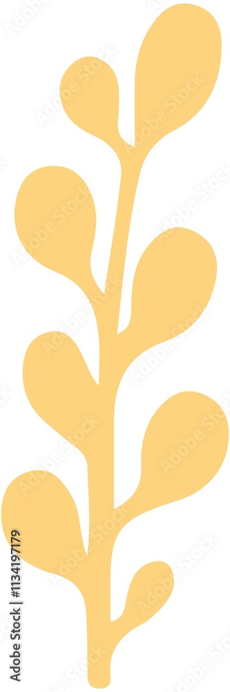 Obraz premium Fresh Leaves Icon 