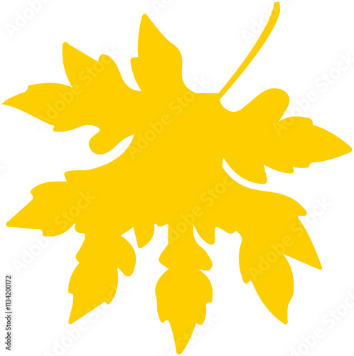 Maple Leaf Silhouette 