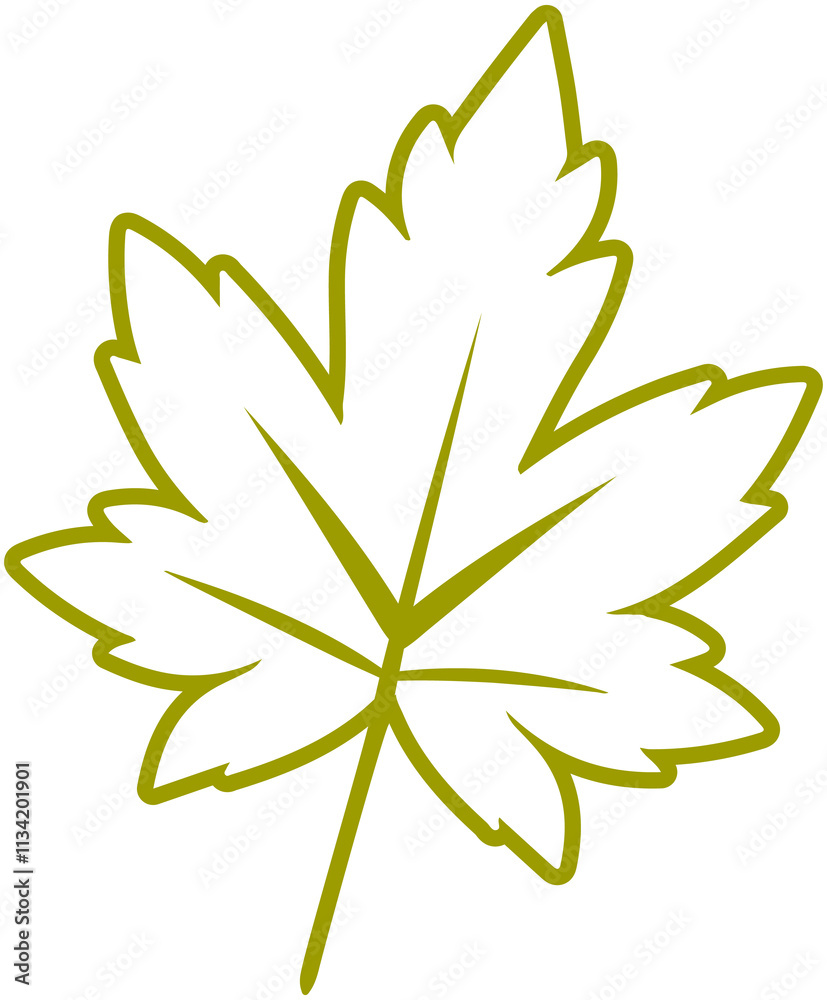 Maple Leaf Line icon
