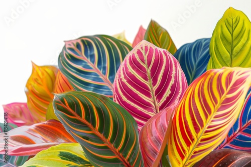 Vibrant Tropical Leaves photo