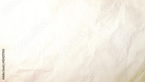 Crumpled light brown paper texture or paper background for design.