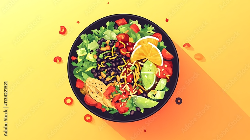 Iconic Dishes Illustration Featuring Global Cuisine and Traditional Recipes Iconic Dishes Illustration Featuring Global Cuisine and Traditional Recipes