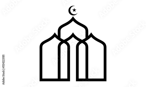 mosque logo design