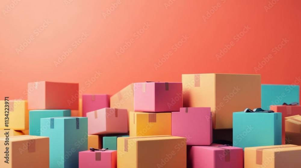 Obraz premium National Free Shipping Day background concept. Copy Space