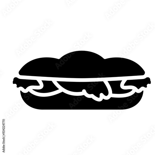 banh mi Solid icon