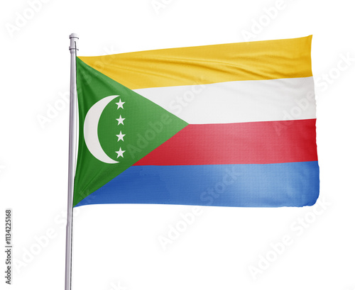 Comoros flag  photo