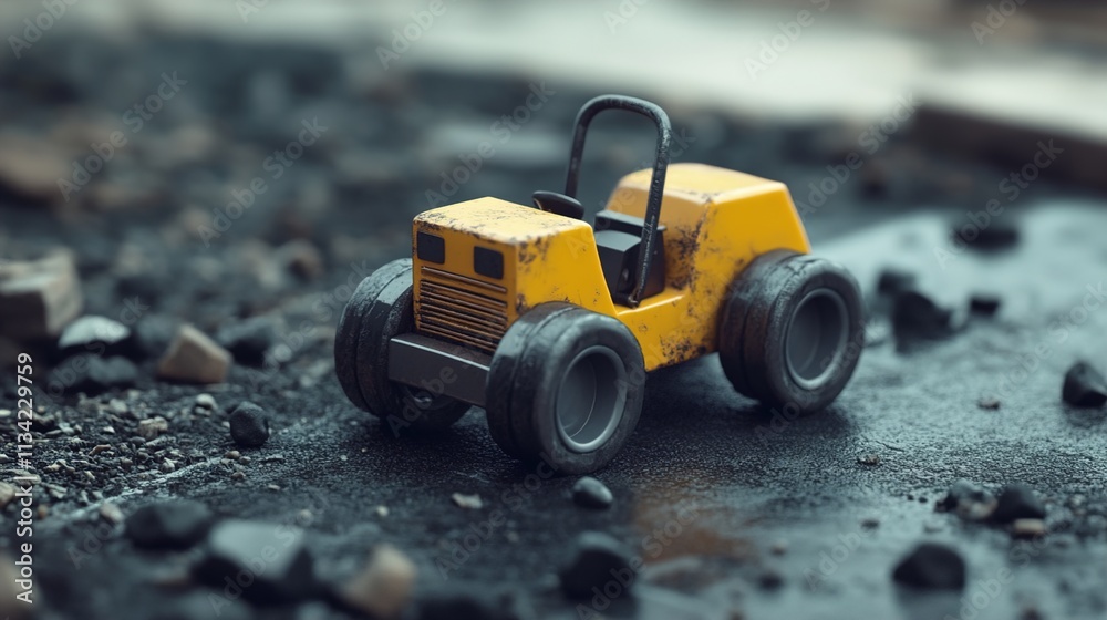 truck on the ground truck on the ground
