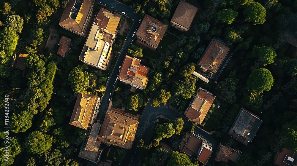 houses in the city