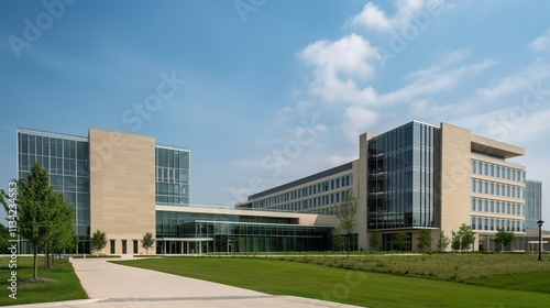 大学病院の外観⑦