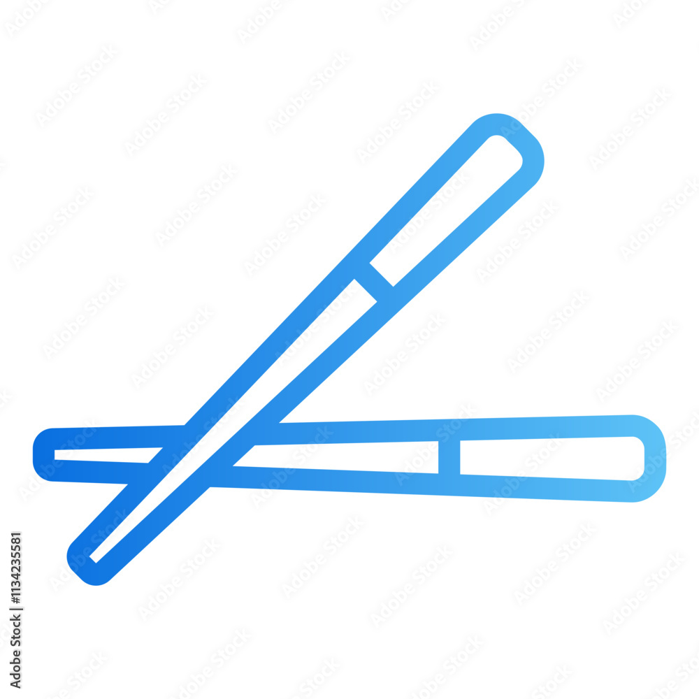 chopsticks Gradient icon chopsticks Gradient icon